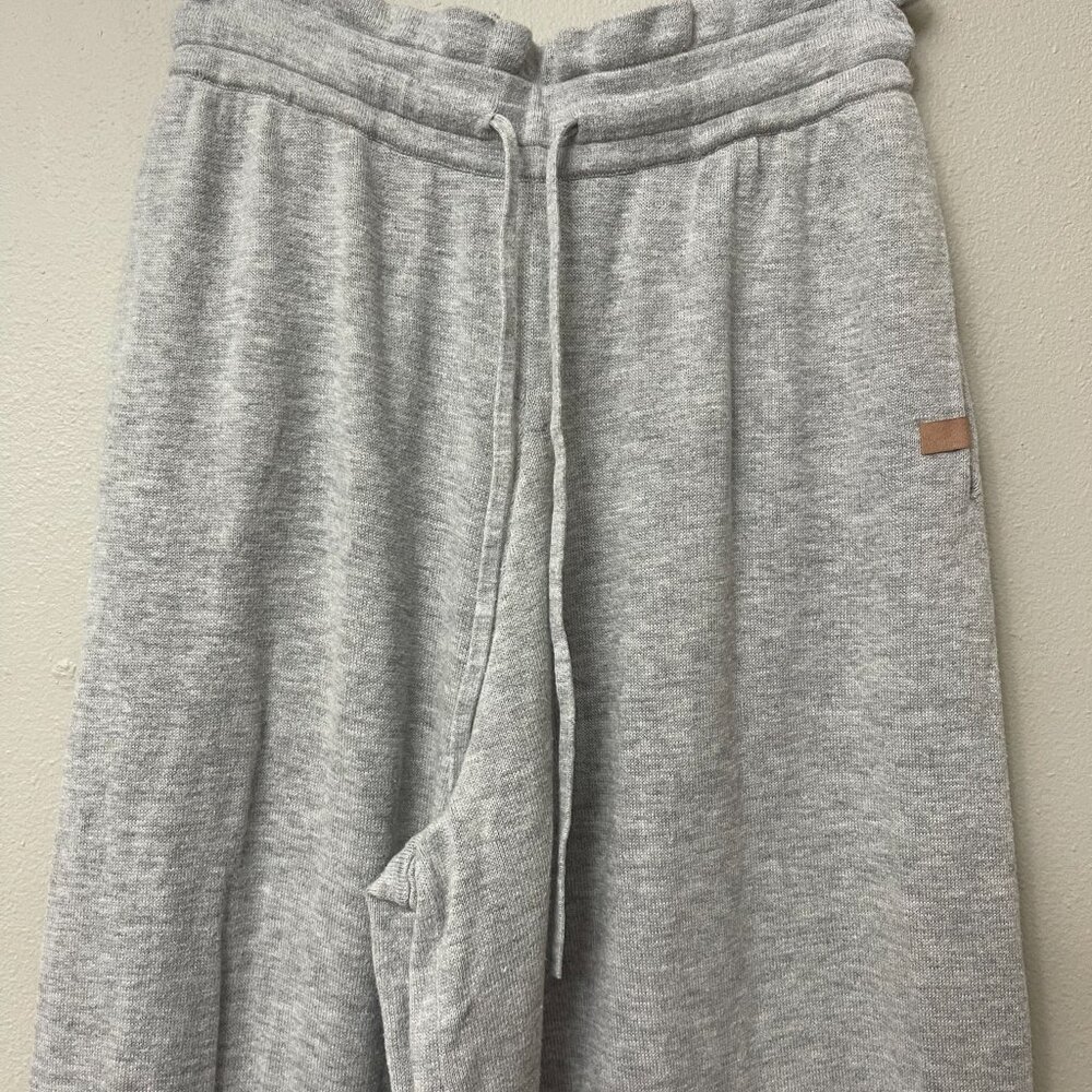 Lunya Gray Wide Legged Cotton Silk Blend Lounge Pants XS - Picture 3 of 5